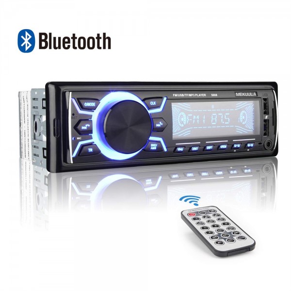 MEKUULA Universal Car Radio FM Bluetooth, 4 * 60W ...
