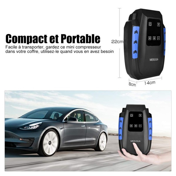 MEKUULA Auto Car Air Pump Digital Car Air Pump
