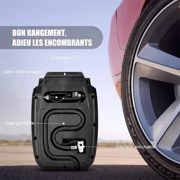 MEKUULA Auto Car Air Pump Digital Car Air Pump